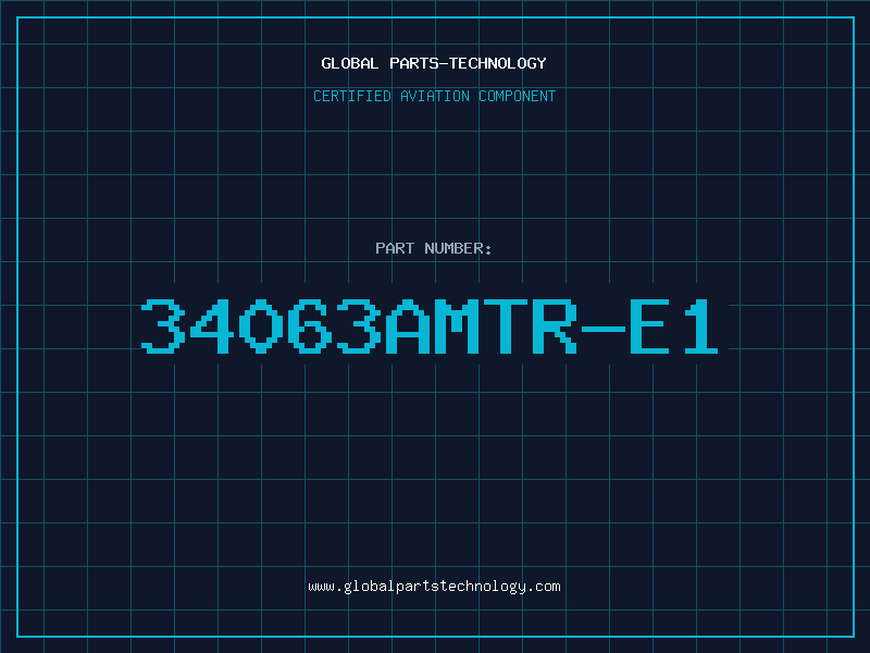 Aviation Part 34063AMTR-E1