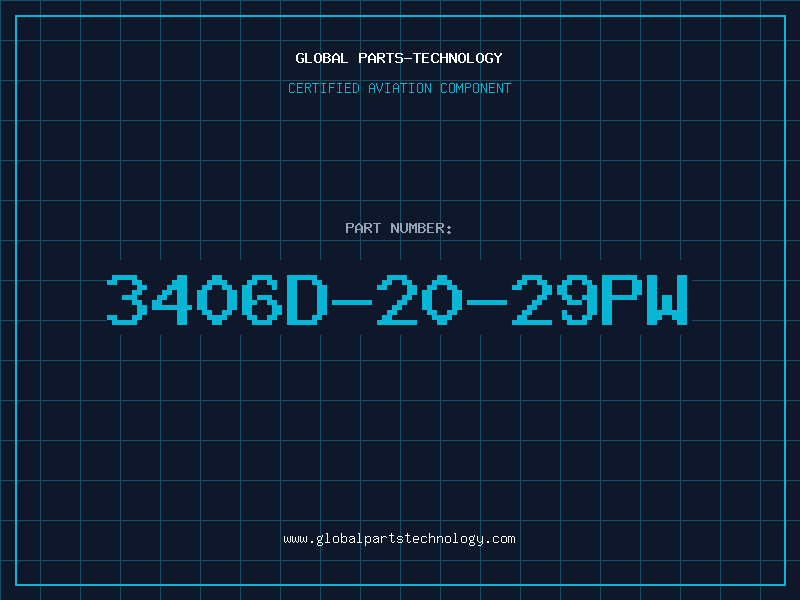Aviation Part 3406D-20-29PW