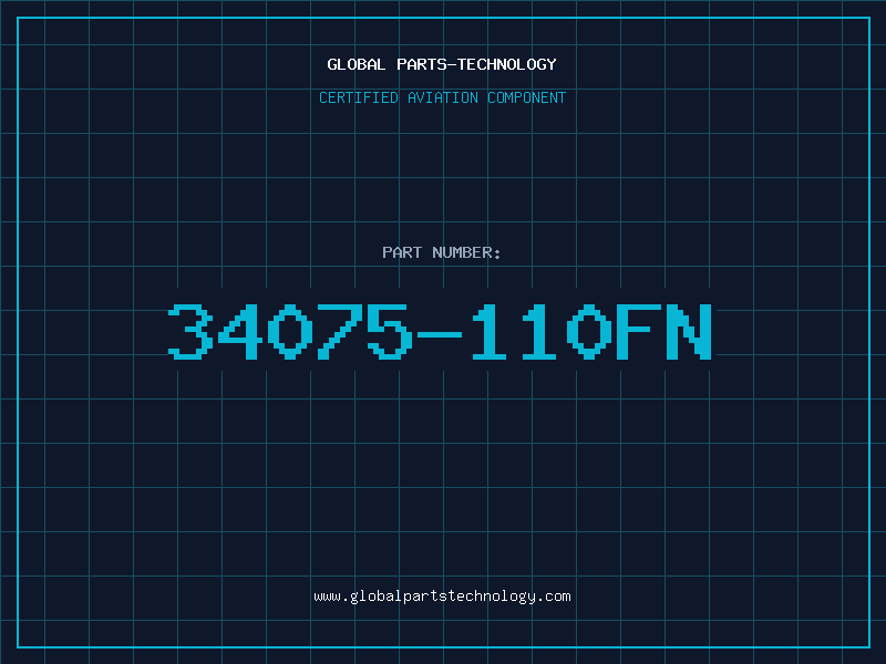 Aviation Part 34075-110FN