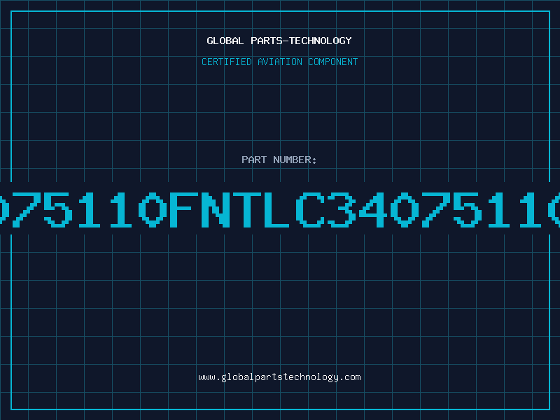Aviation Part 34075110FNTLC34075110FN