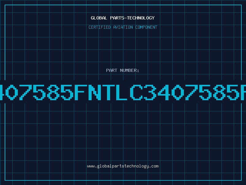 Aviation Part 3407585FNTLC3407585FN