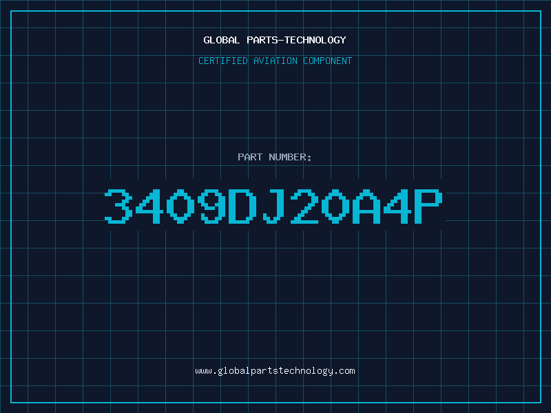 Aviation Part 3409DJ20A4P