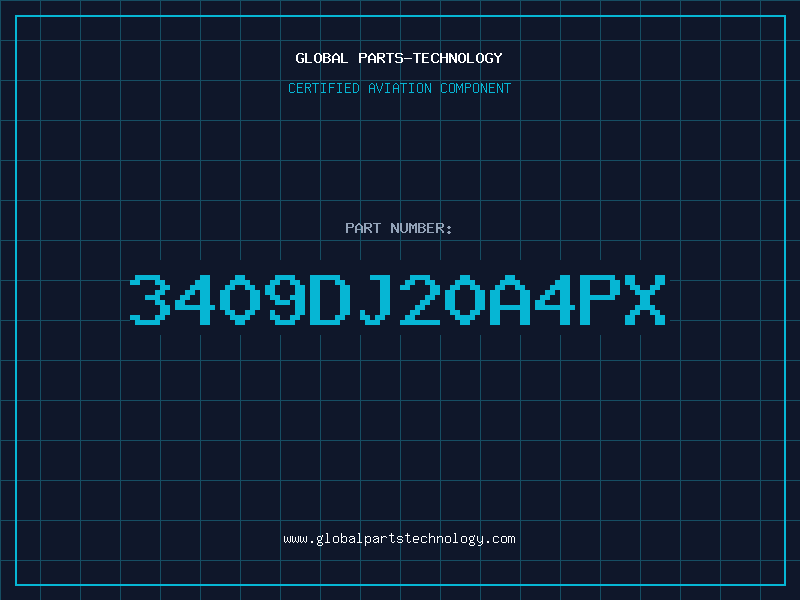 Aviation Part 3409DJ20A4PX