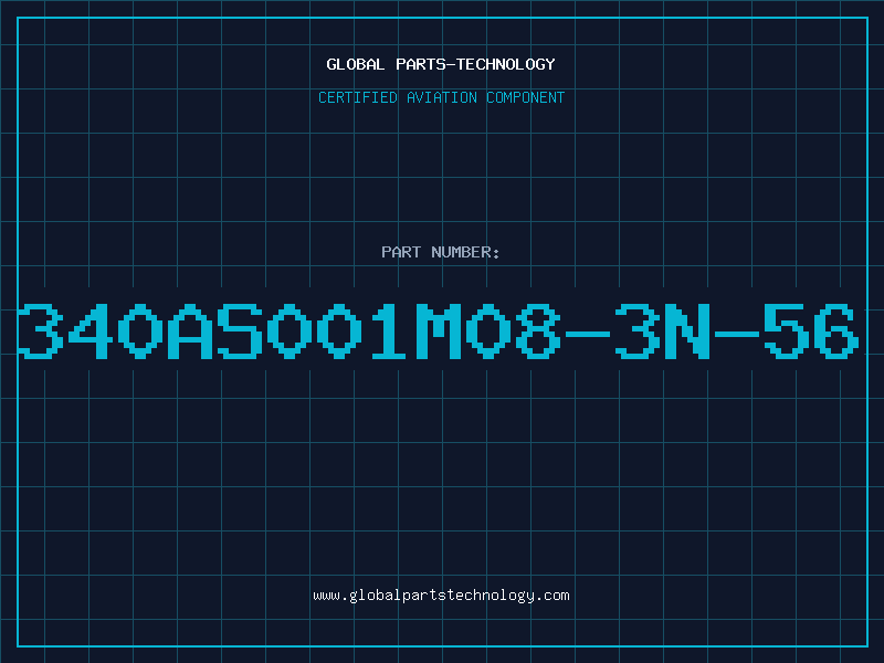 Aviation Part 340AS001M08-3N-56