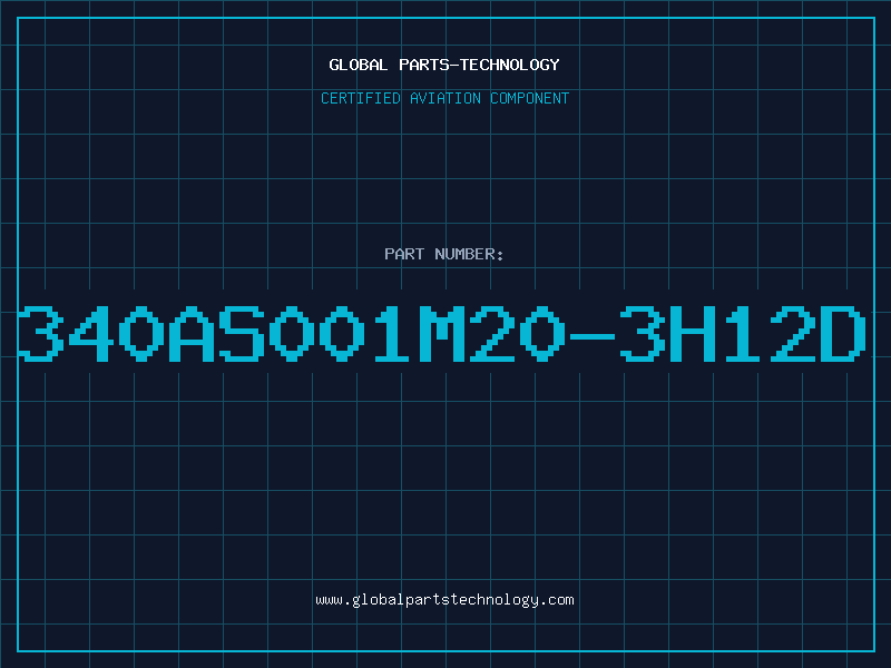 Aviation Part 340AS001M20-3H12D