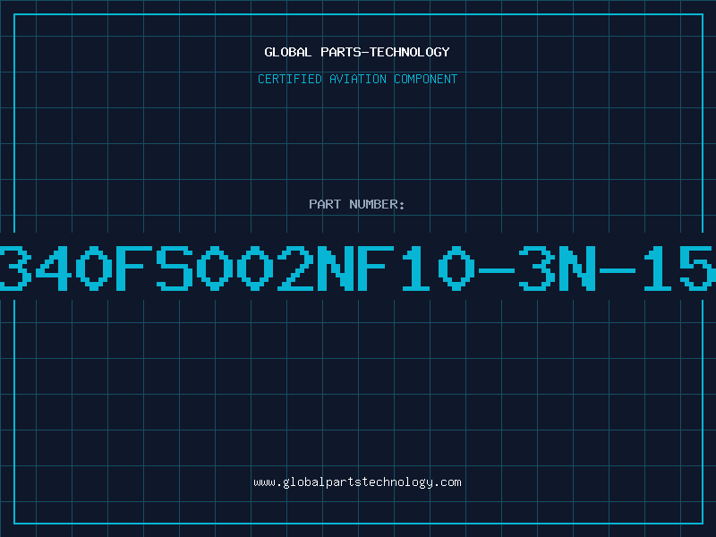 Aviation Part 340FS002NF10-3N-15