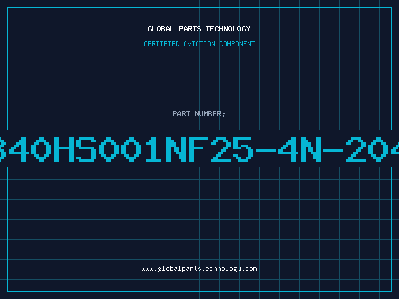 Aviation Part 340HS001NF25-4N-204