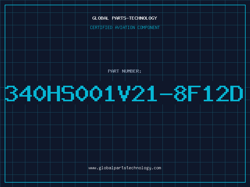 Aviation Part 340HS001V21-8F12D