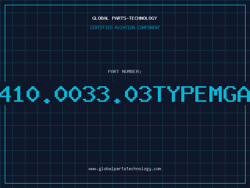 Aviation Part 3410.0033.03TYPEMGA1