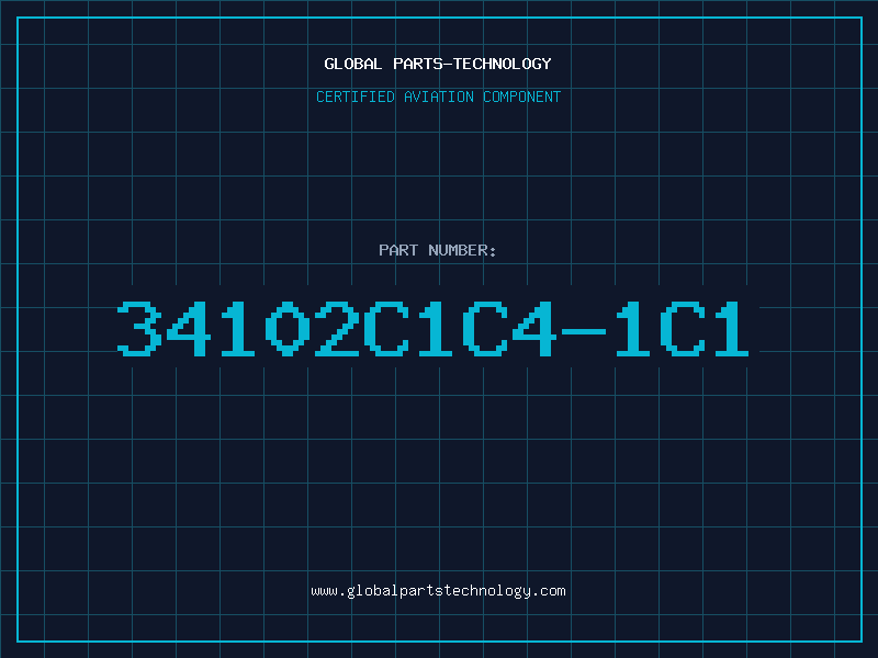 Aviation Part 34102C1C4-1C1
