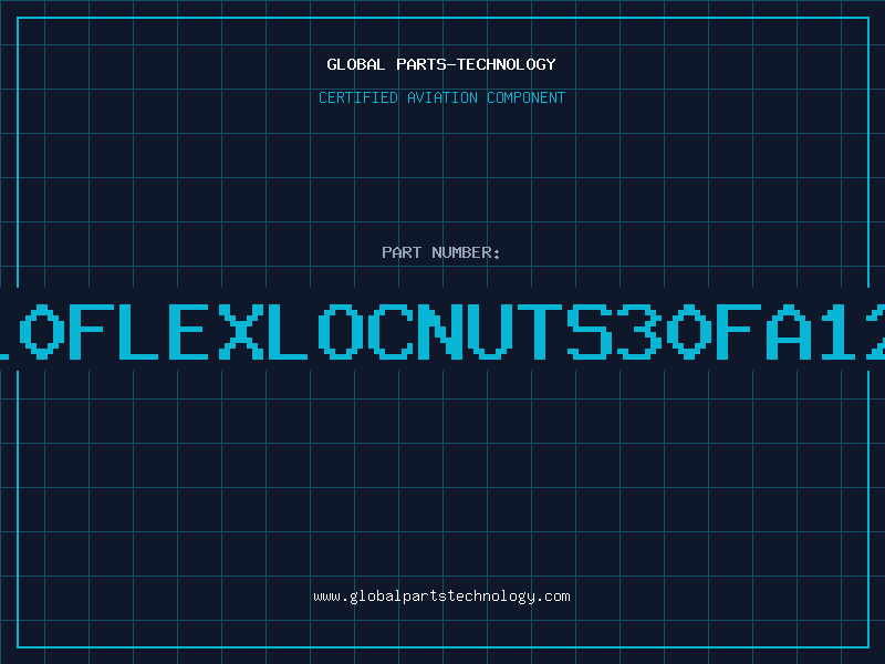 Aviation Part 3410FlexlocNuts30FA1210