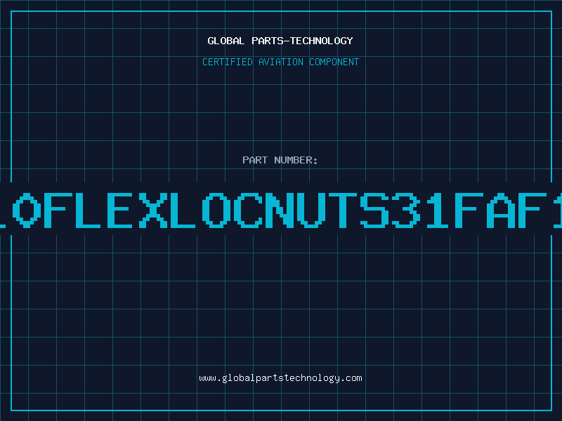 Aviation Part 3410FlexlocNuts31FAF121
