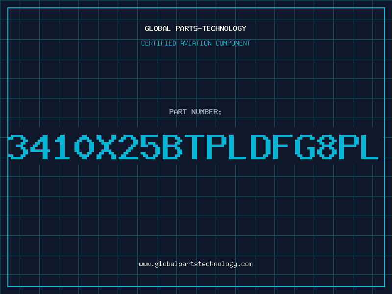 Aviation Part 3410X25BTPLDFG8PL