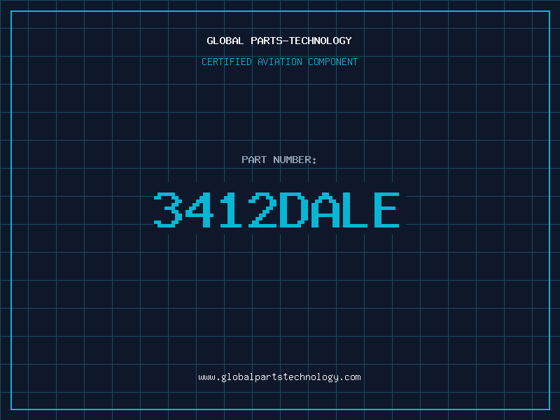 Aviation Part 3412DALE