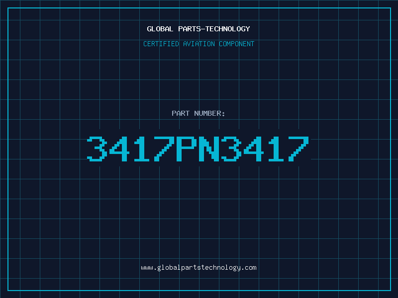 Aviation Part 3417PN3417