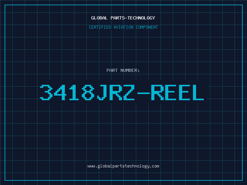 Aviation Part 3418JRZ-REEL