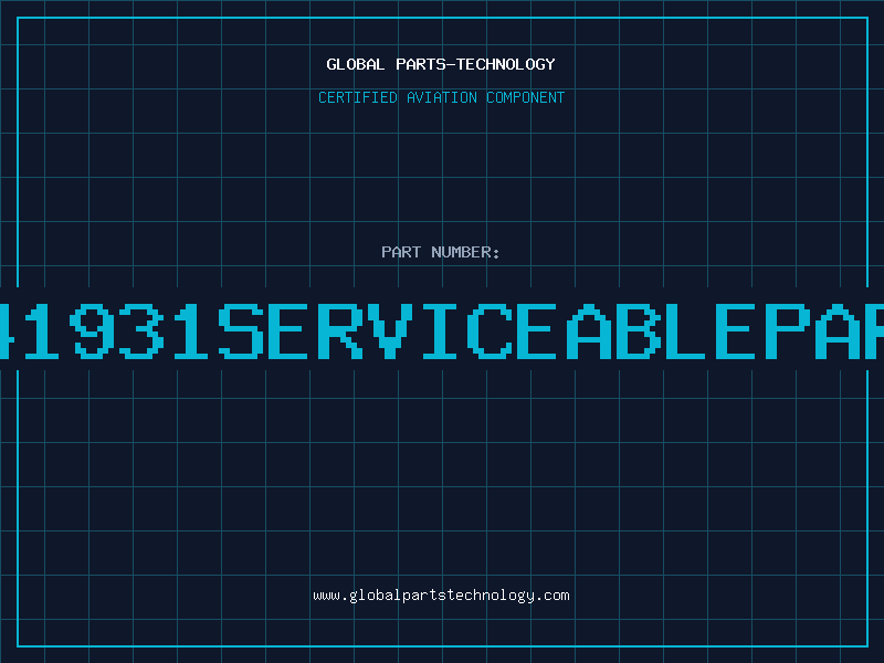 Aviation Part 341931serviceablepart