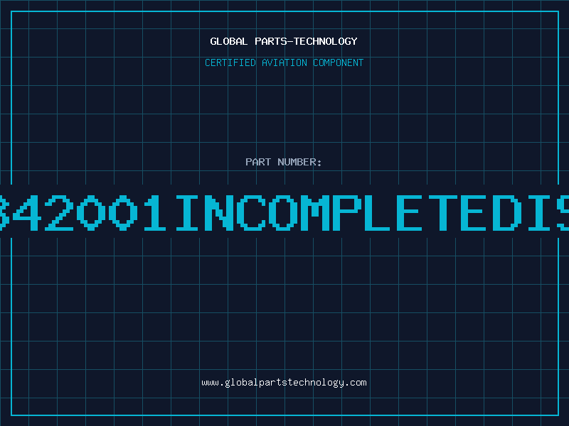 Aviation Part 342001INCOMPLETEDIS