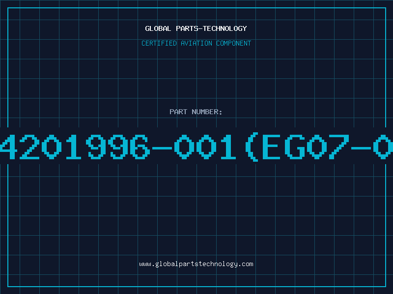 Aviation Part 34201996-001(EG07-09