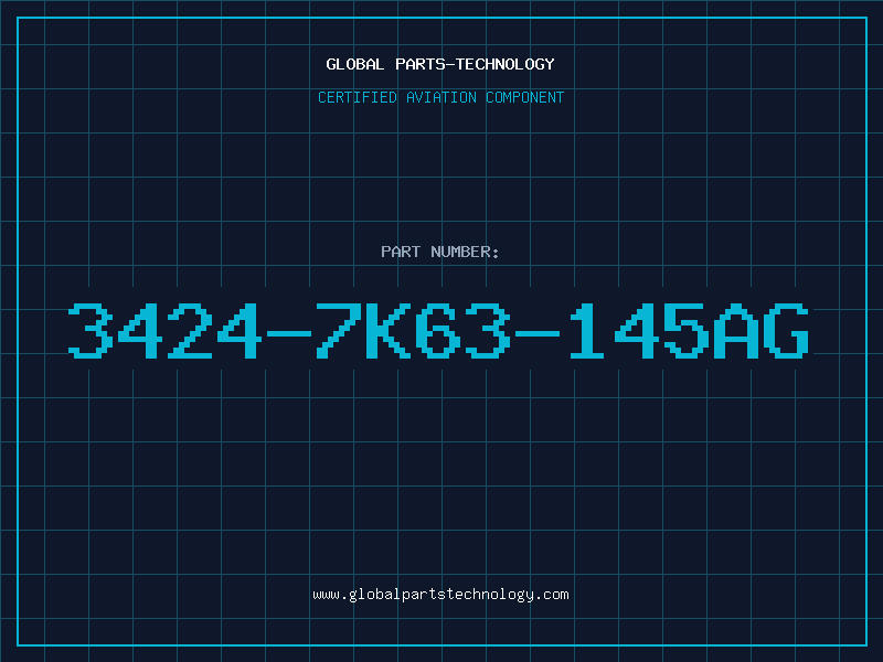 Aviation Part 3424-7K63-145AG
