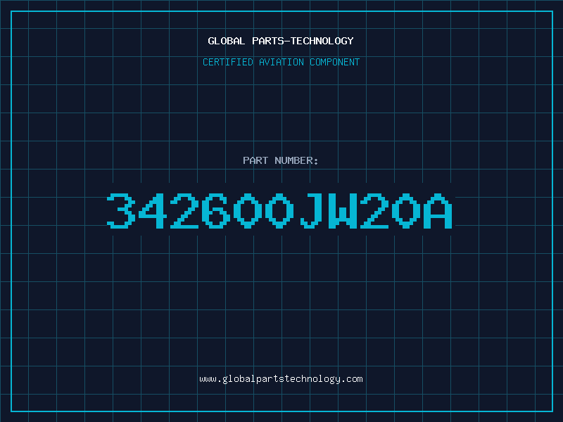 Aviation Part 342600JW20A
