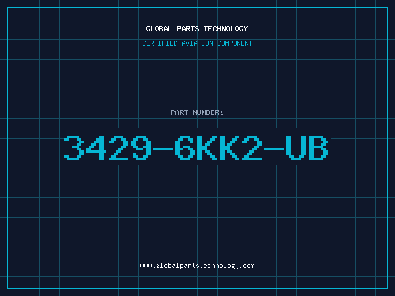 Aviation Part 3429-6KK2-UB