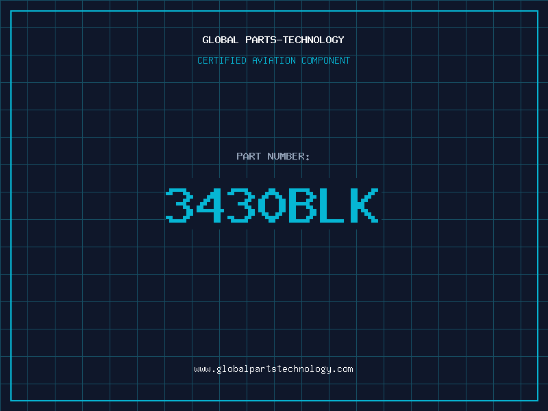 Aviation Part 3430BLK