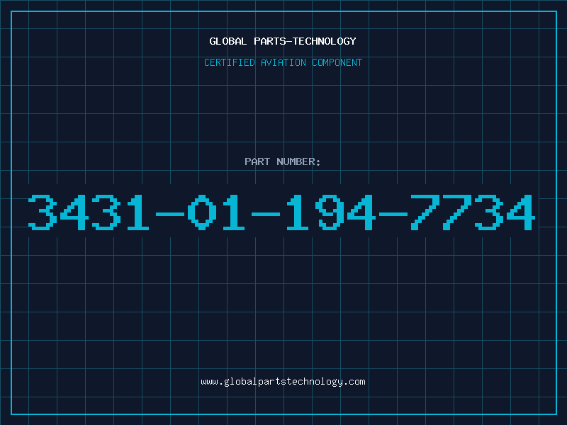 Aviation Part 3431-01-194-7734