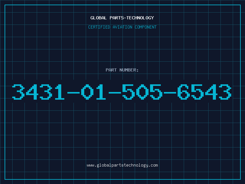 Aviation Part 3431-01-505-6543