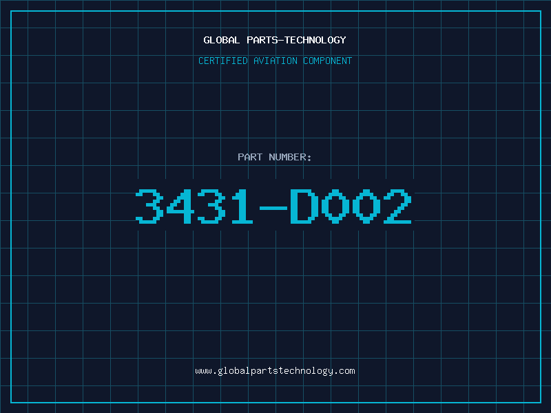 Aviation Part 3431-D002