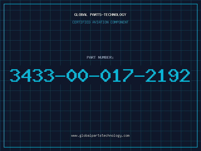 Aviation Part 3433-00-017-2192