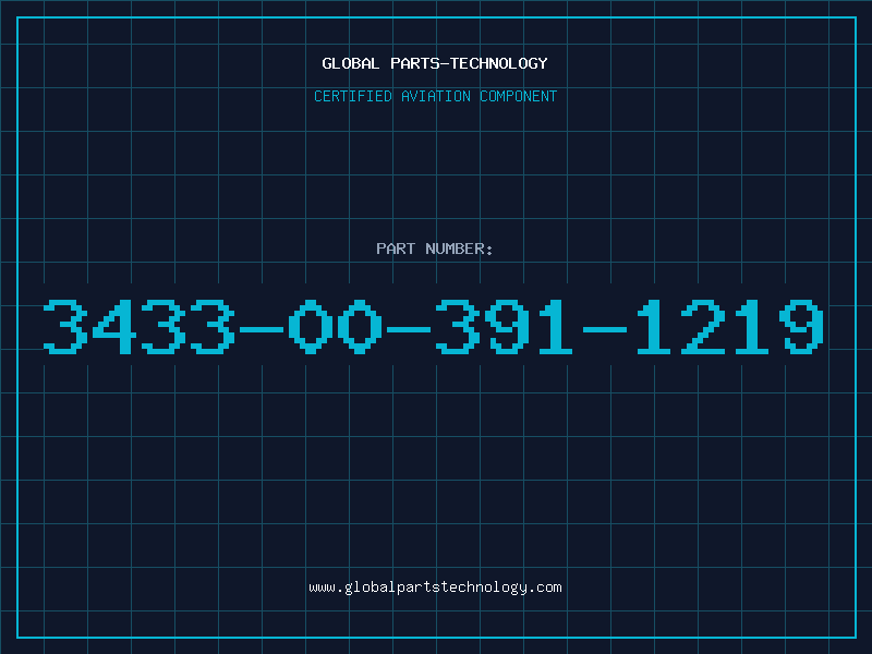 Aviation Part 3433-00-391-1219