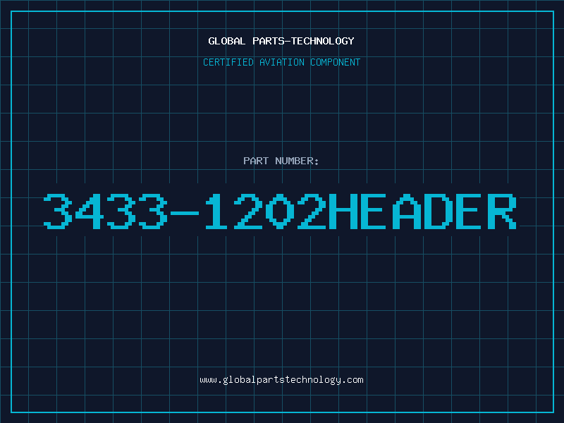 Aviation Part 3433-1202HEADER