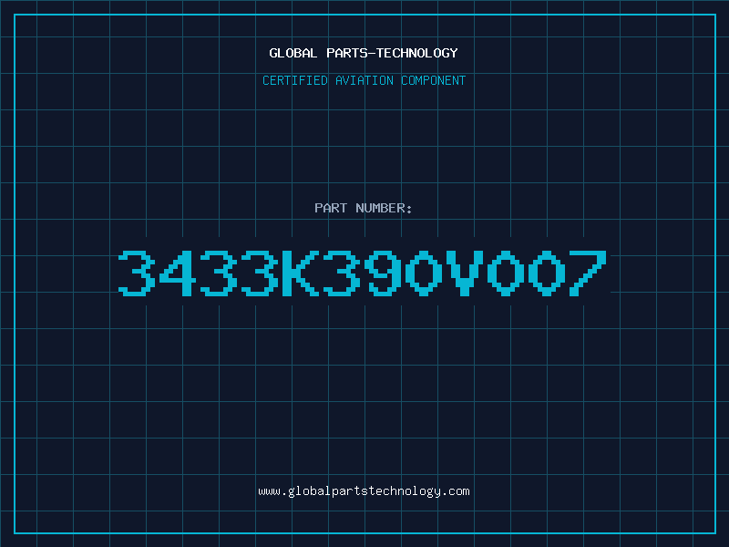 Aviation Part 3433K390V007