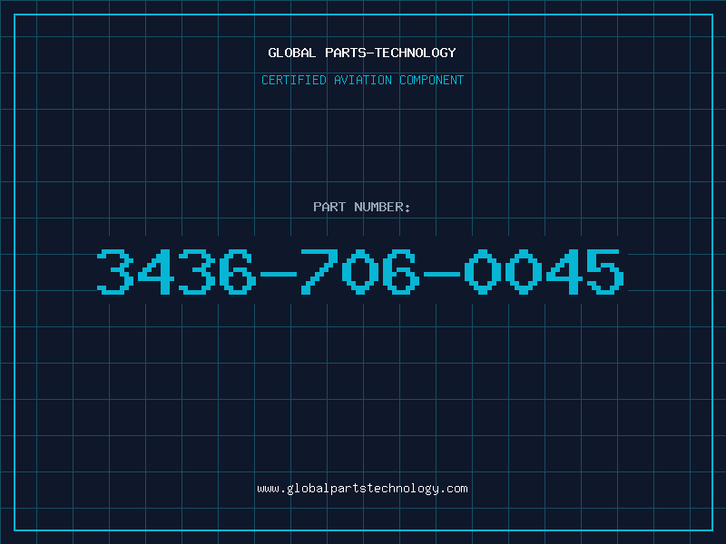 Aviation Part 3436-706-0045