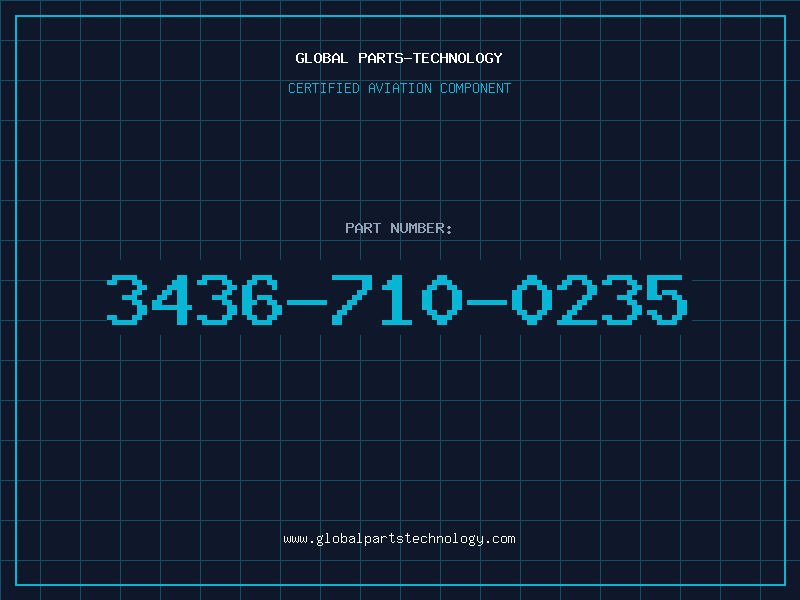 Aviation Part 3436-710-0235