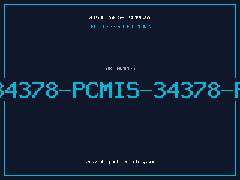 Aviation Part 34378-PCMIS-34378-P