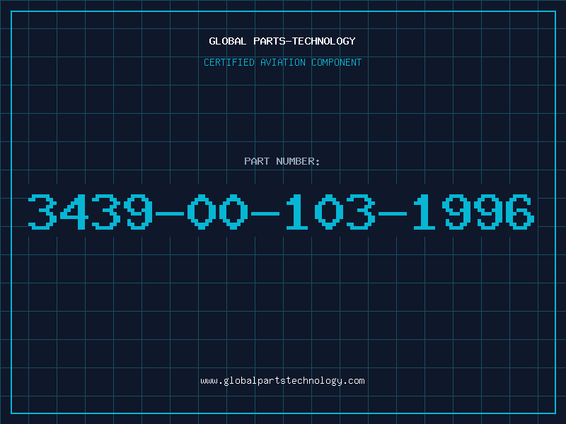Aviation Part 3439-00-103-1996