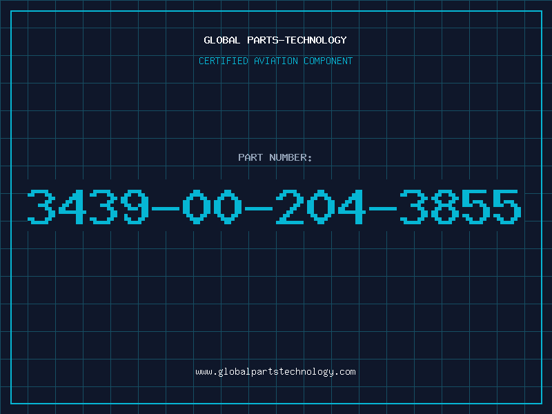 Aviation Part 3439-00-204-3855