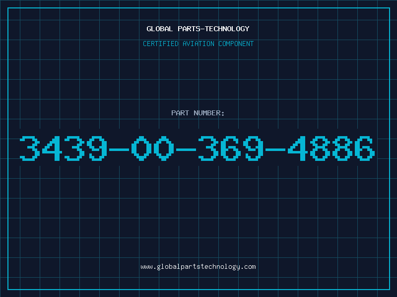 Aviation Part 3439-00-369-4886