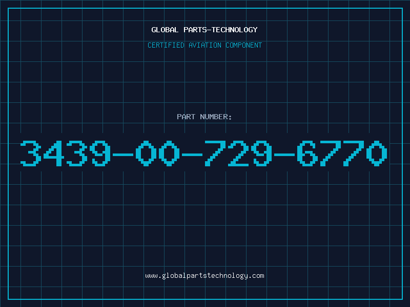Aviation Part 3439-00-729-6770