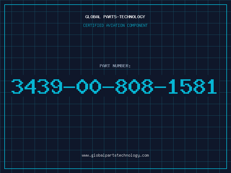 Aviation Part 3439-00-808-1581