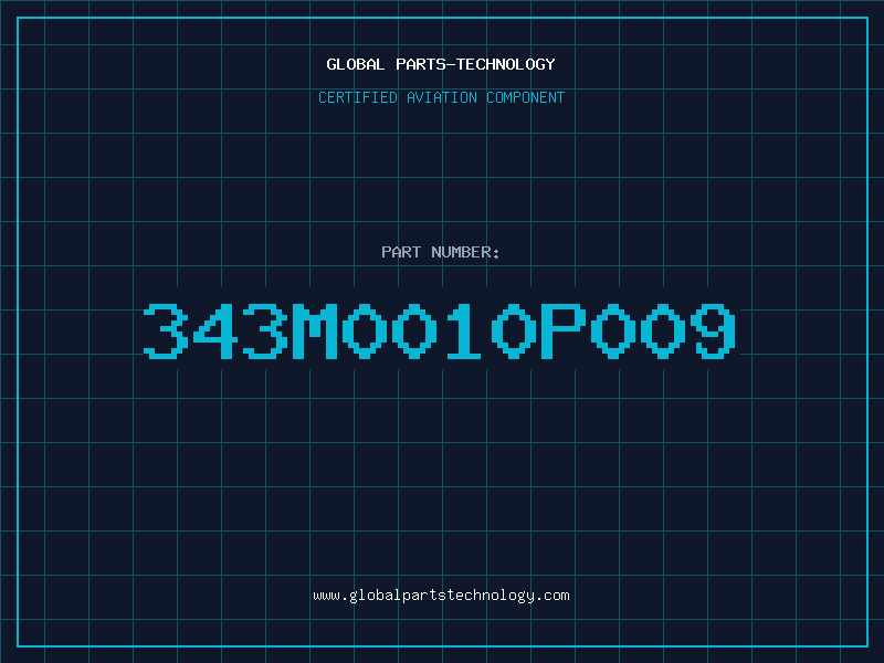 Aviation Part 343M0010P009