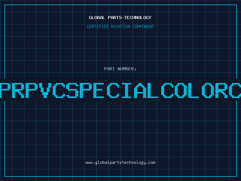 Aviation Part 343PRPVCSPECIALCOLORCODE