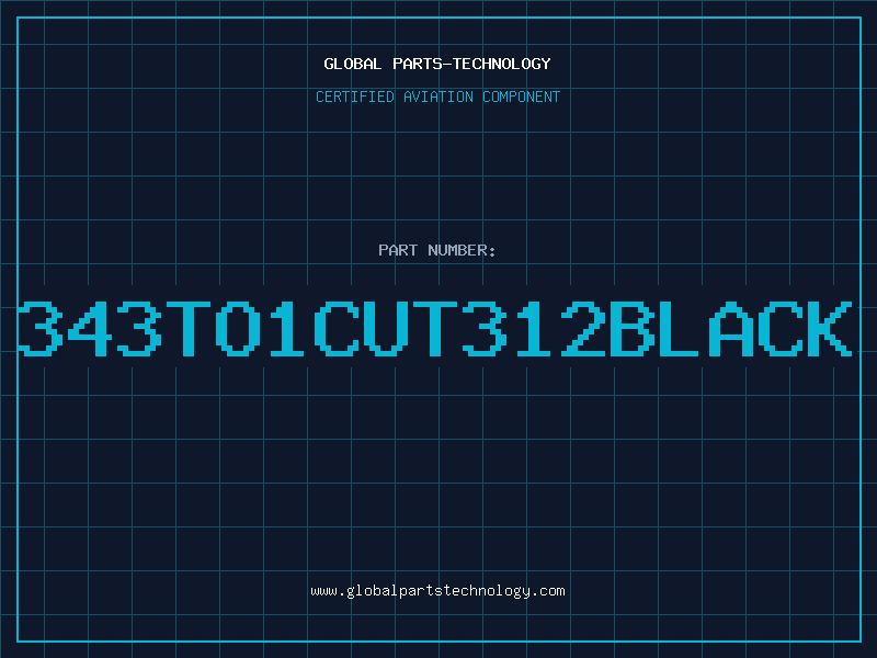 Aviation Part 343TO1CUT312BLACK