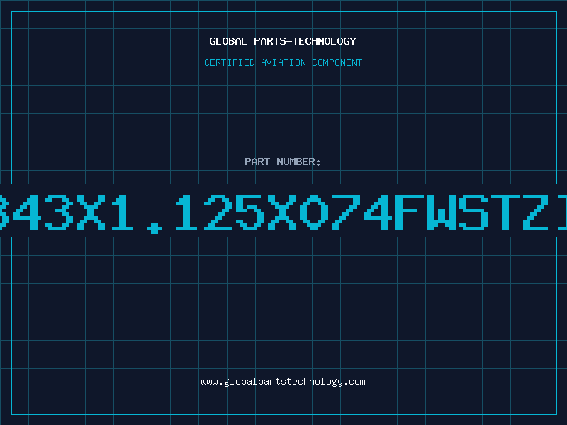 Aviation Part 343X1.125X074FWSTZI