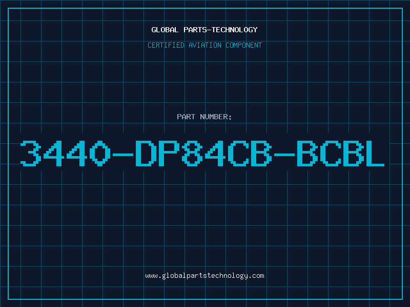 Aviation Part 3440-DP84CB-BCBL