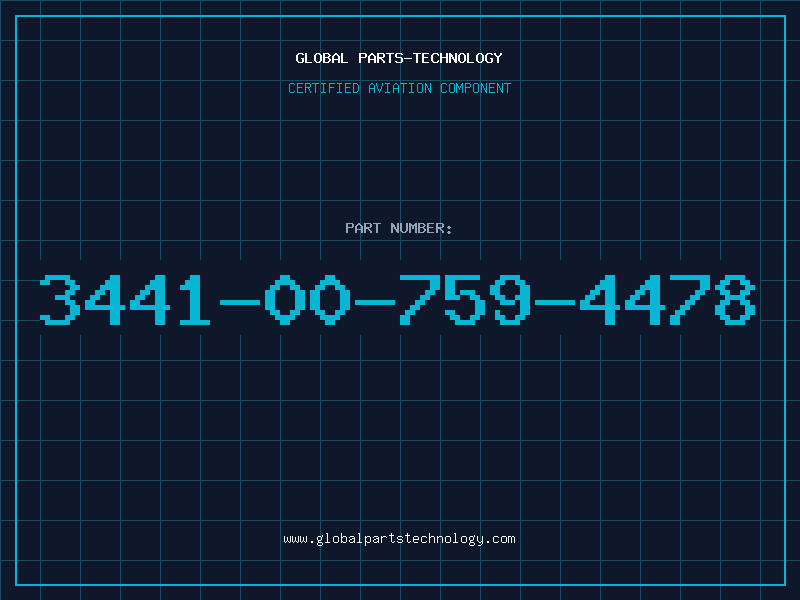 Aviation Part 3441-00-759-4478