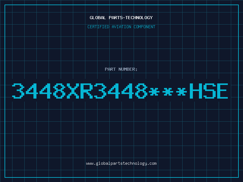 Aviation Part 3448XR3448***HSE