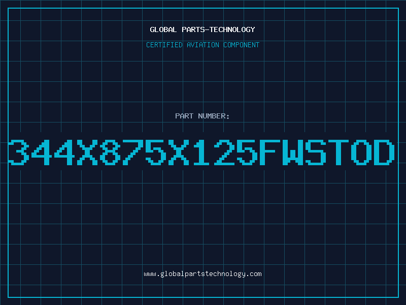 Aviation Part 344X875X125FWSTOD
